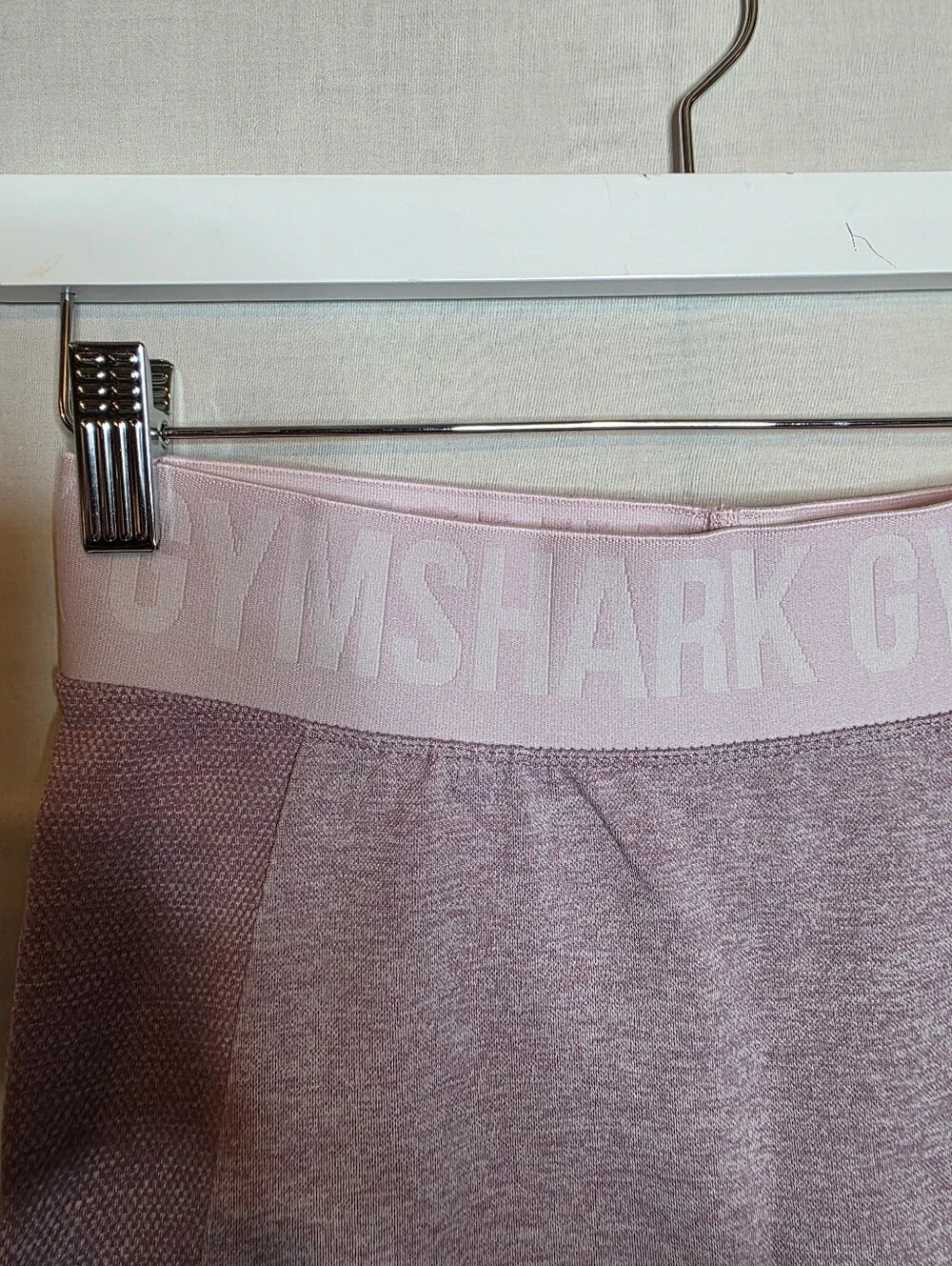 Gymshark Flex Shorts purple marl color featuring a jacquard waistband Size Small